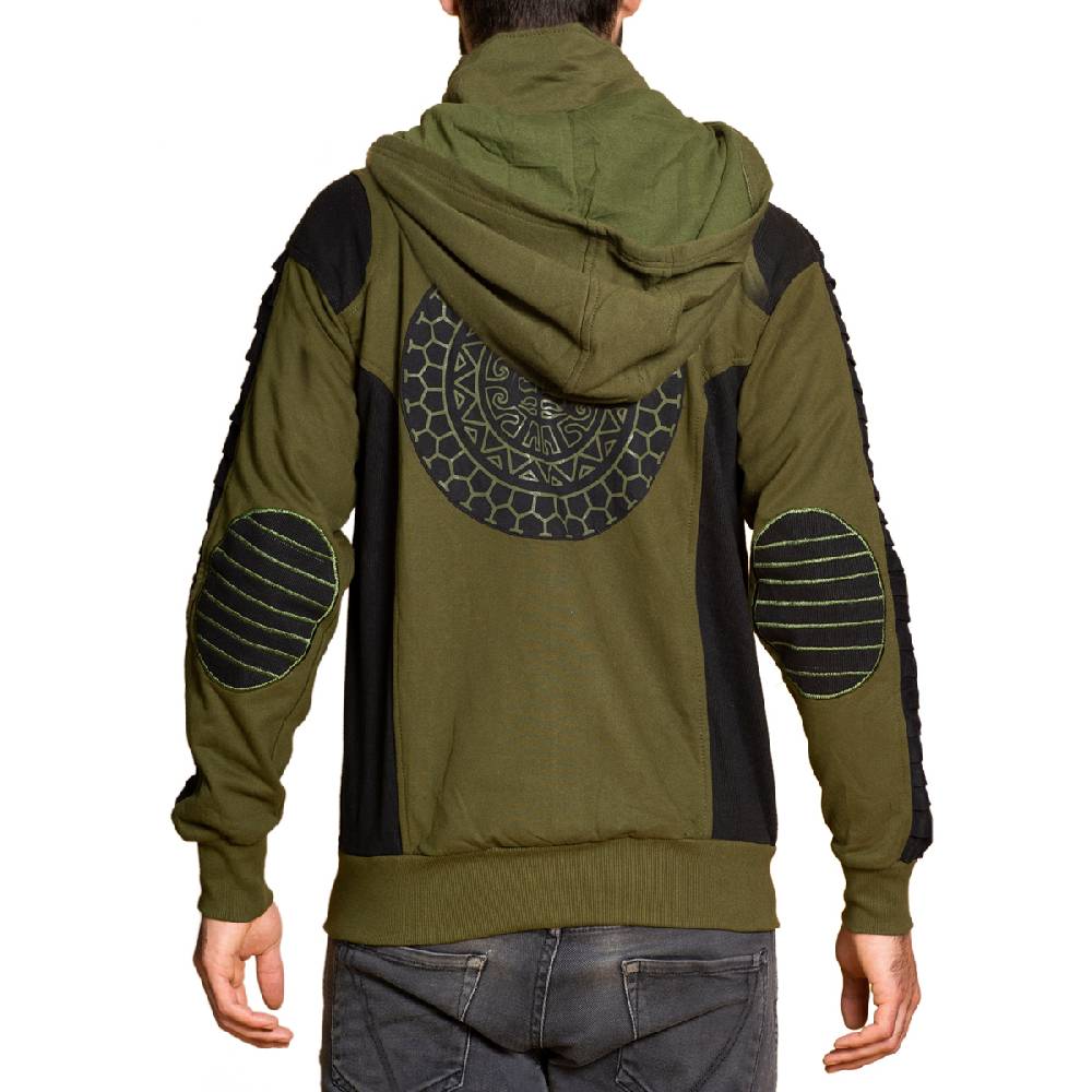 Panasiam Jacke mit Sonnenmuster Zeitbegrenzte Promotion