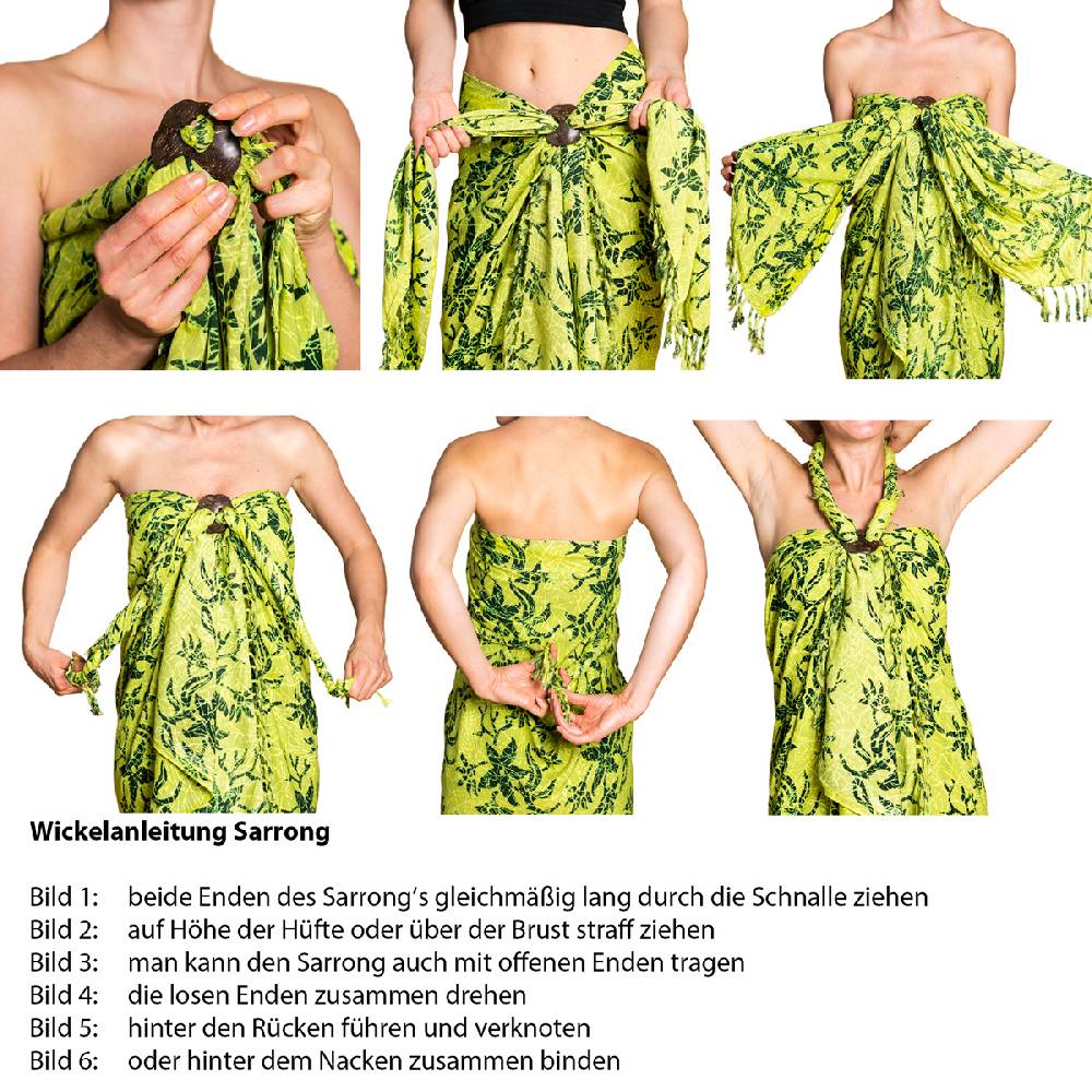 Panasiam Sarong Wachsbatik rottöne Sonderangebot der Fabrik