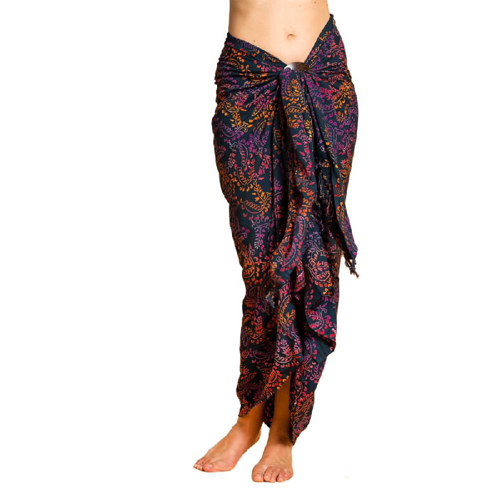 Panasiam Sarong Wachsbatik dunkle Designs 50% Rabatt mit kostenlosem Versand