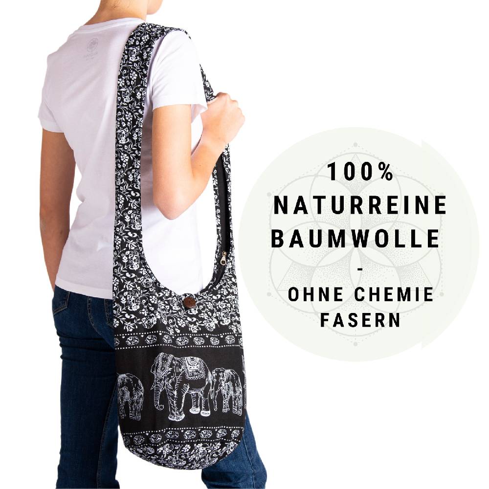 Panasiam Schulterbeutel Elefant Lagerräumung