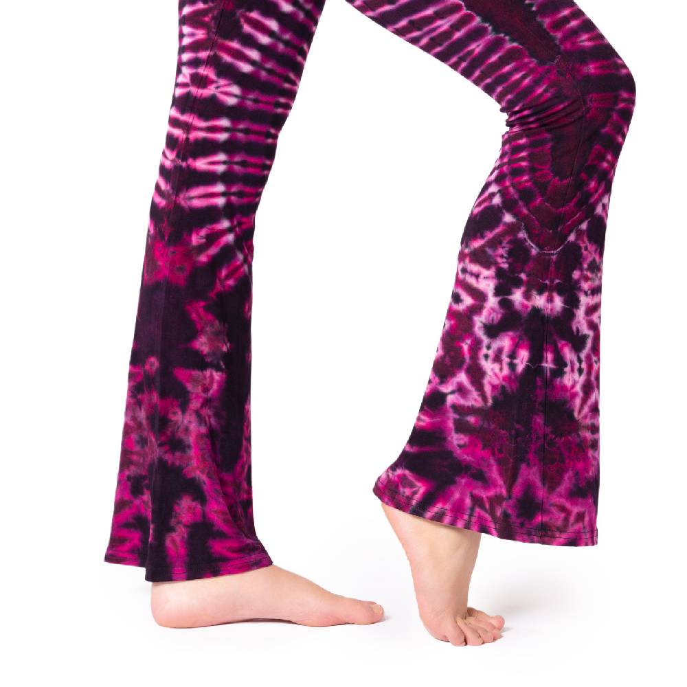 Panasiam Batik Leggings mit Schlag Zeitbegrenzte Promotion