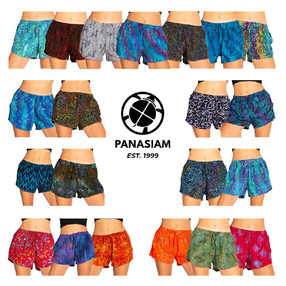 Panasiam Shorts Wachsbatik Sonderangebot