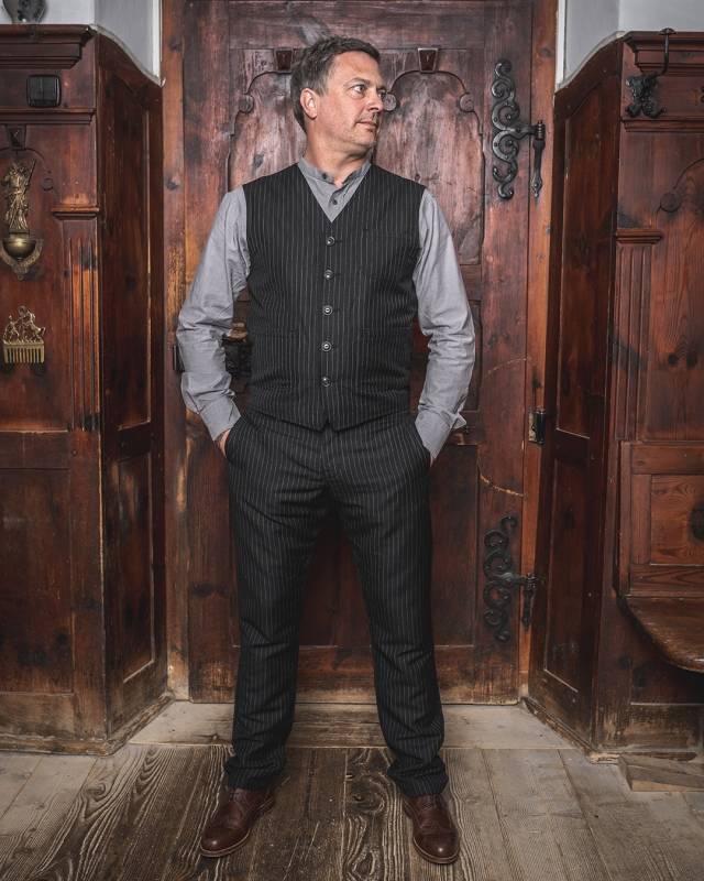 Pike Brothers 1947 Harvester Trousers Chicago black Rabatte dieses Monats