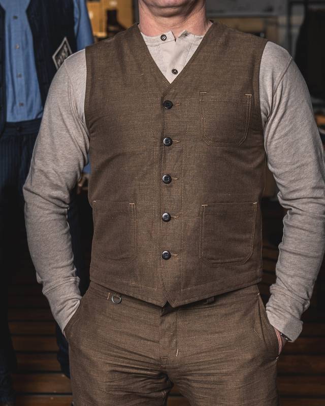 Pike Brothers 1937 Roamer Vest Raymond brown 2025