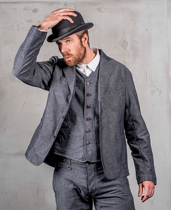 Pike Brothers 1927 Harvester Jacket smoke grey Blitzverkäufe