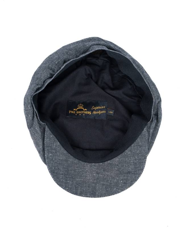 Pike Brothers 1928 Newsboy Cap smoke grey Kostenloser Versand