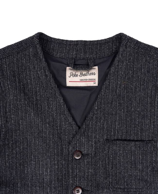 Pike Brothers 1937 Roamer Vest Glasgow Grey Rabatt