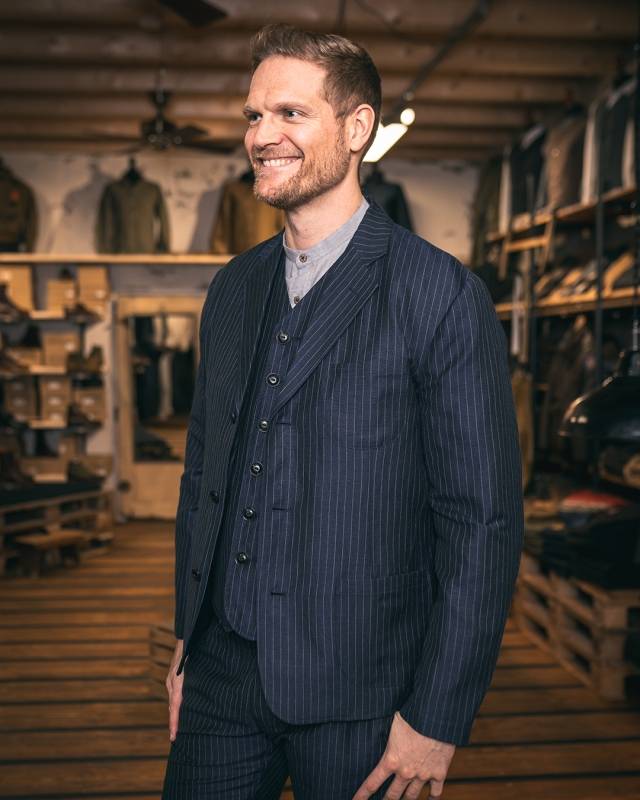 Pike Brothers 1927 Harvester Jacket Chicago blue Flash Sale