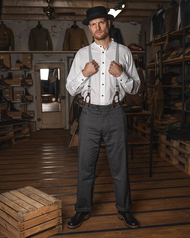Pike Brothers 1905 Hauler Pant French asphalt Exklusivangebot