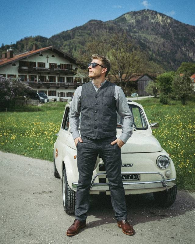 Pike Brothers 1937 Roamer Vest French asphalt Saisonschlussverkauf