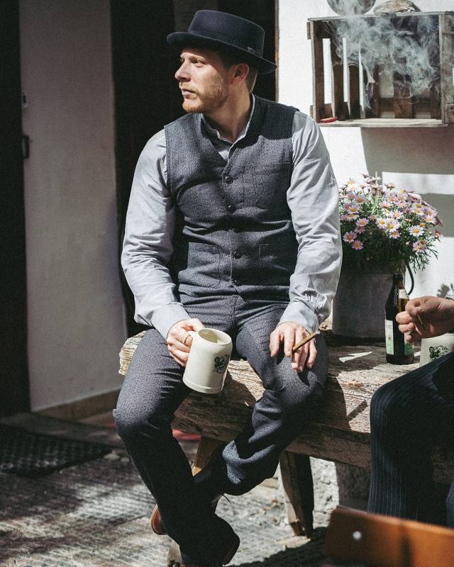 Pike Brothers 1937 Roamer Vest French asphalt Saisonschlussverkauf