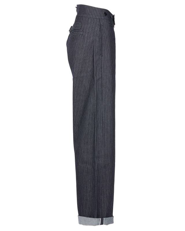 Pike Brothers 1905 Hauler Pant blue wabash Top Angebot