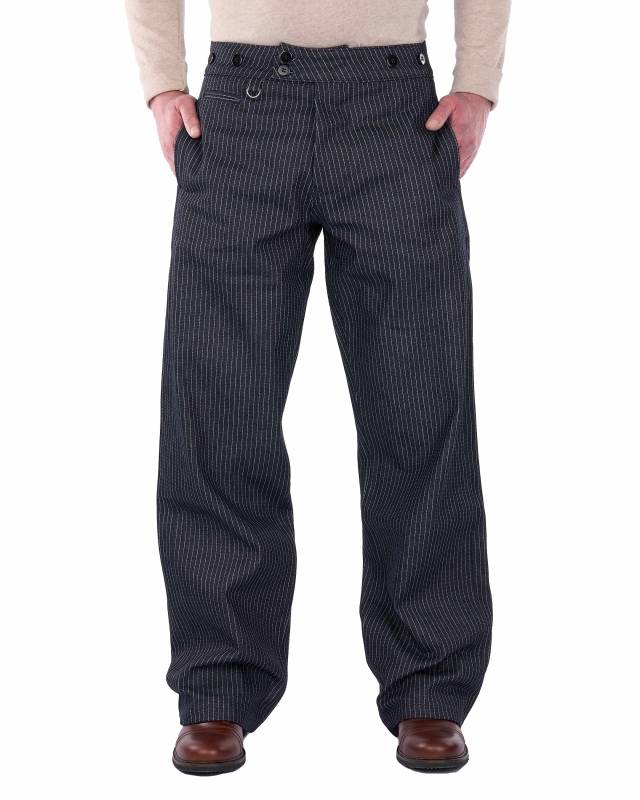 Pike Brothers 1905 Hauler Pant blue wabash Top Angebot