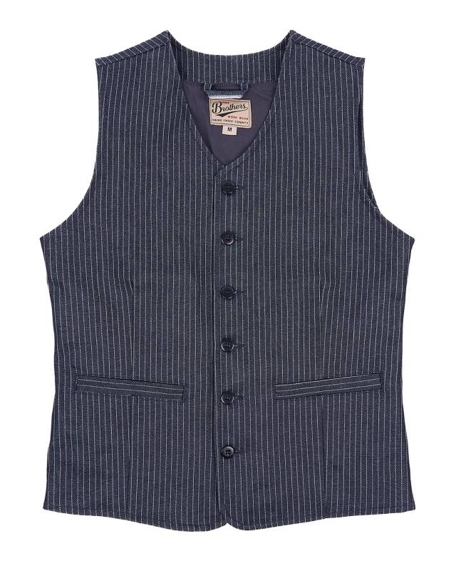 Pike Brothers 1905 Hauler Vest blue wabash Neueste Mode