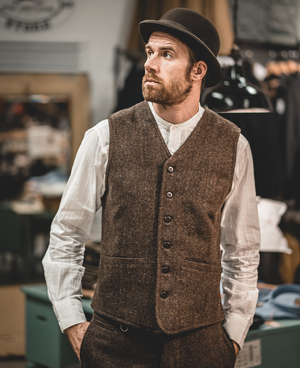 Pike Brothers 1905 Hauler Vest Upland brown Bestseller