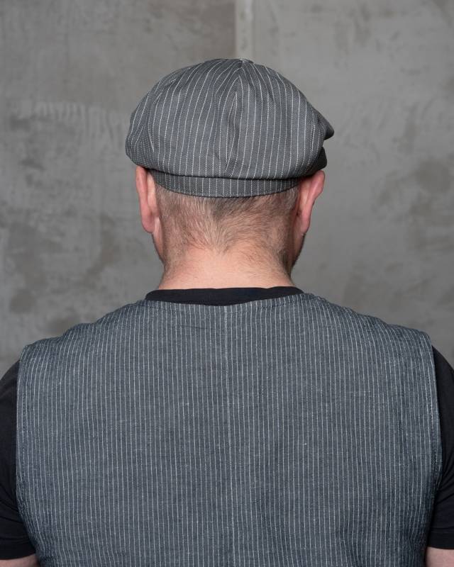 Pike Brothers 1928 Newsboy Cap grey wabash Kauf eins, bekomm eins gratis