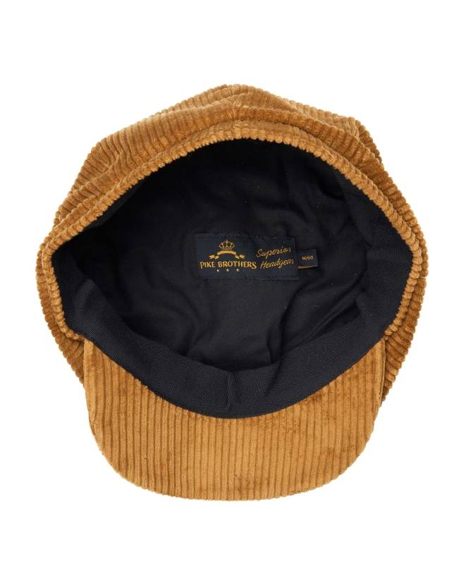 Pike Brothers 1928 Newsboy Cap goliath cord mustard VIP-Rabatte