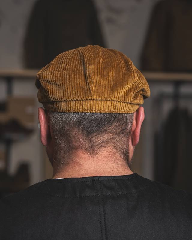 Pike Brothers 1928 Newsboy Cap goliath cord mustard VIP-Rabatte
