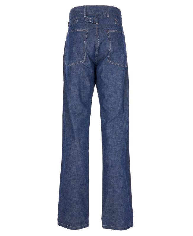 Pike Brothers 1940 Army Denim Trousers indigo Super Rabatt