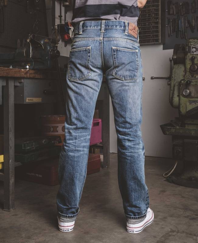 Pike Brothers 1963 Roamer Pant 15oz indigo 116 rinse Im Verkauf