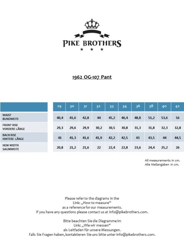 Pike Brothers 1962 OG-107 Short olive 2025