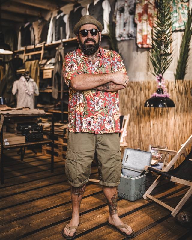 Pike Brothers 1966 Jungle Short olive Schlussverkauf