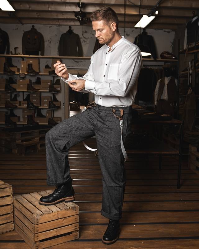Pike Brothers 1905 Hauler Pant French asphalt Bestseller