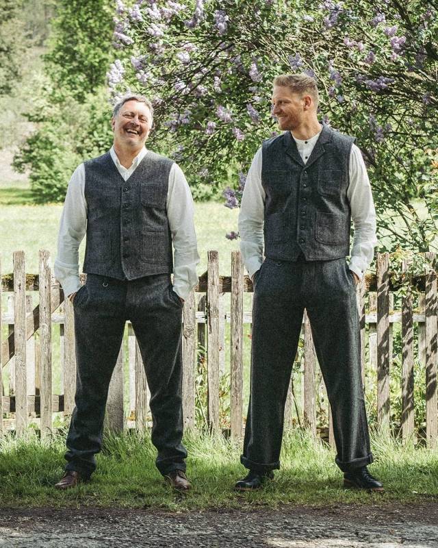 Pike Brothers 1905 Hauler Pant Dundee grey Räumungsverkauf