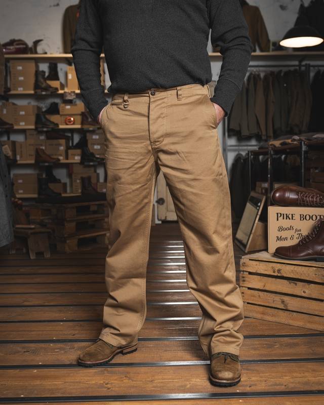 Pike Brothers 1940 Service Chino Leesville sand Bis zu 50% Rabatt