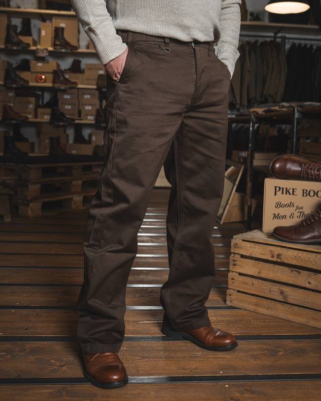 Pike Brothers 1940 Service Chino Leesville brown Bis zu 65% Rabatt