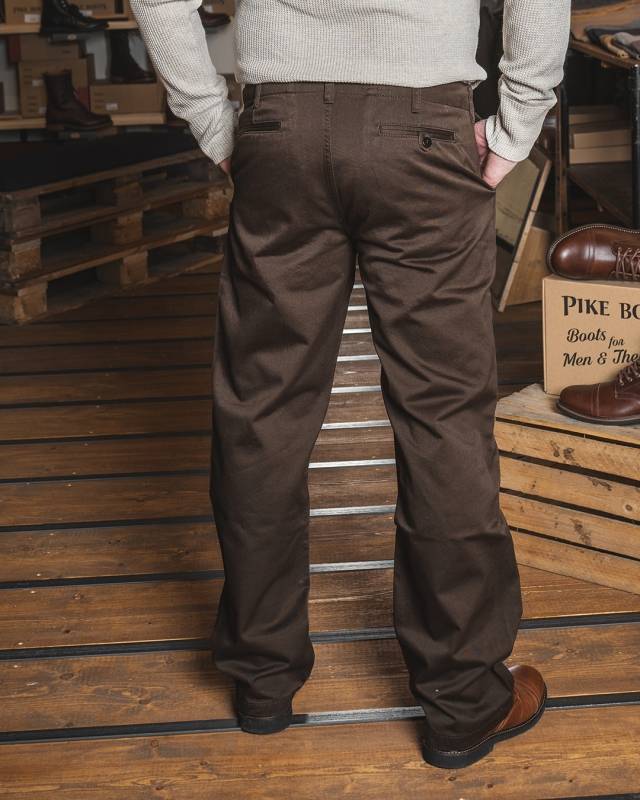 Pike Brothers 1940 Service Chino Leesville brown Bis zu 65% Rabatt