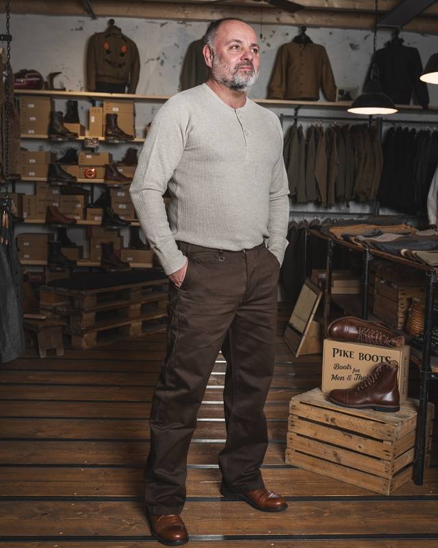Pike Brothers 1940 Service Chino Leesville brown Bis zu 65% Rabatt