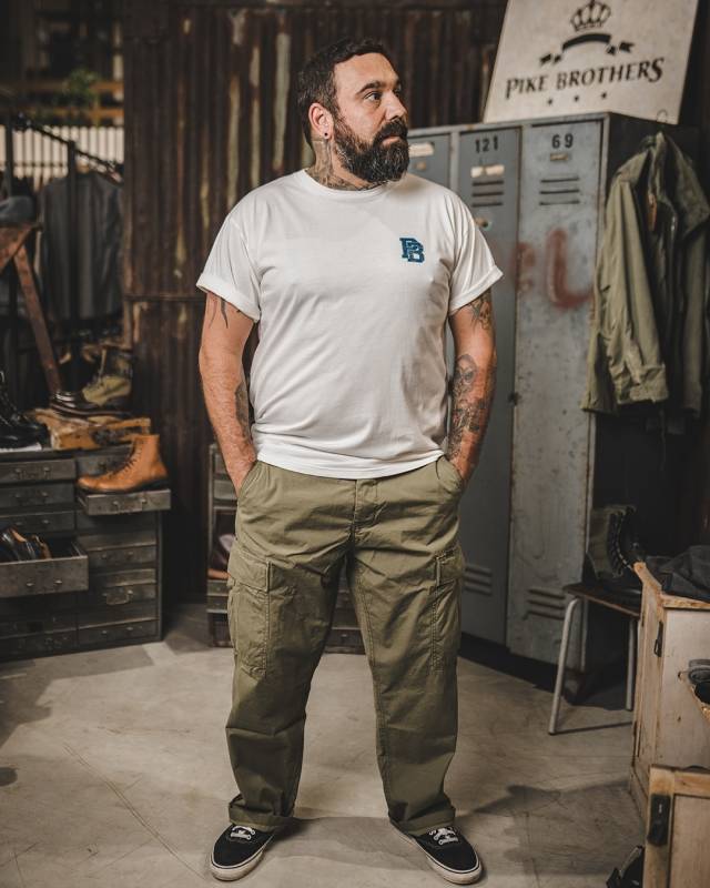 Pike Brothers 1966 Jungle Pant olive Vierteljährliche Förderung