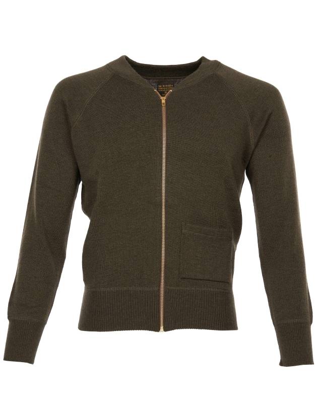 Pike Brothers 1943 C2 Sweater olive drab Lagerräumung