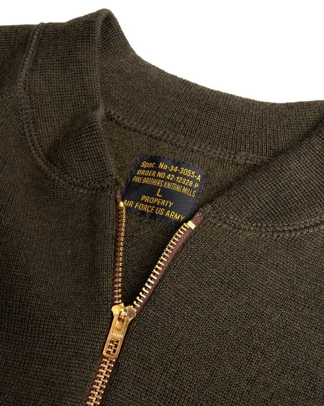 Pike Brothers 1943 C2 Sweater olive drab Lagerräumung