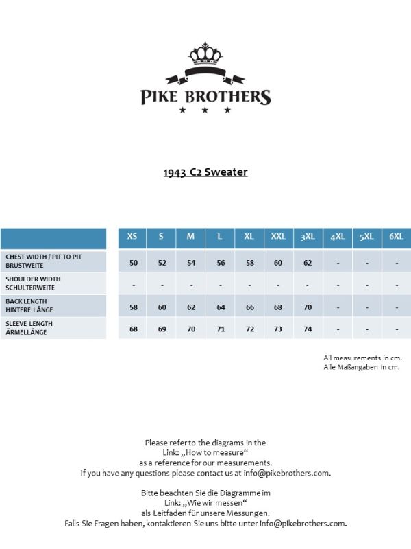 Pike Brothers 1943 C2 Sweater black Top Angebot