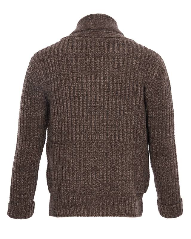 Pike Brothers 1923 Buccaneer Cardigan brown melange Neueste Mode