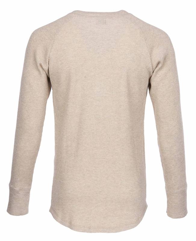 Pike Brothers 1936 Waffle Shirt natural Online Outlet