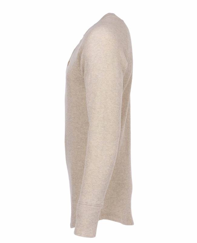 Pike Brothers 1936 Waffle Shirt natural Online Outlet