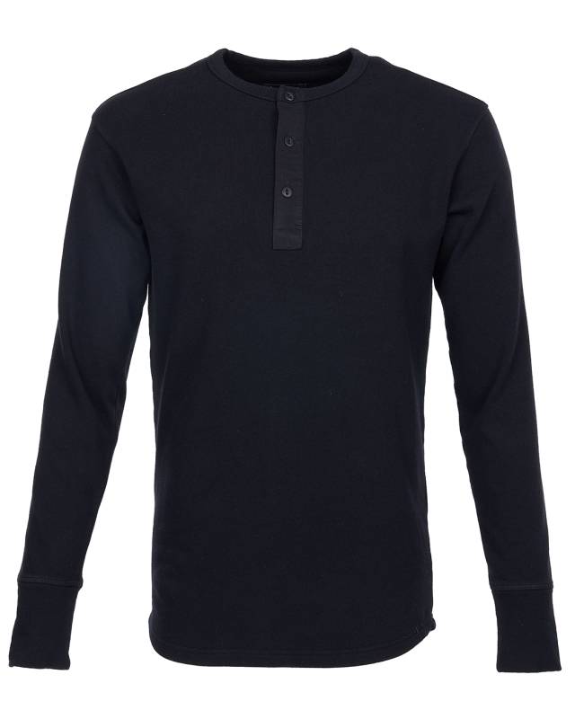 Pike Brothers 1954 Utility Shirt Long Sleeve faded black Saisonale Angebote
