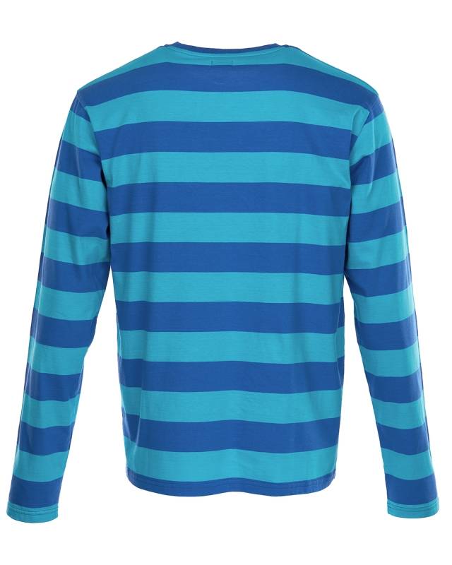 Pike Brothers 1964 Long Sleeve Morro blue Super Rabatt