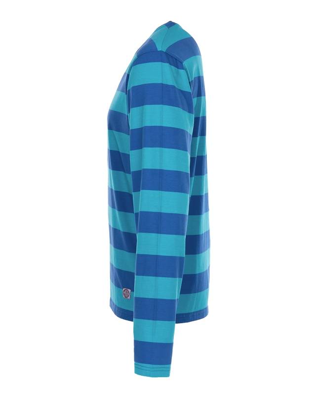 Pike Brothers 1964 Long Sleeve Morro blue Super Rabatt