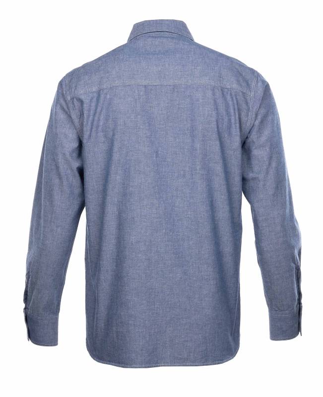 Pike Brothers 1937 Roamer Shirt blue chambray 50% Rabatt für begrenzte Zeit