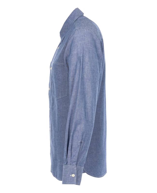 Pike Brothers 1937 Roamer Shirt blue chambray 50% Rabatt für begrenzte Zeit