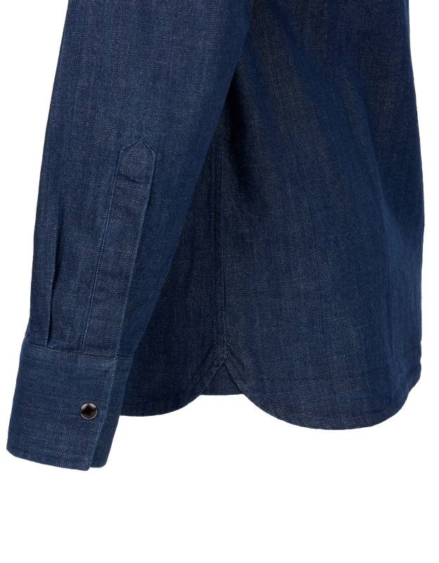 Pike Brothers 1952 Rider Shirt 8oz indigo Rabatte dieses Monats