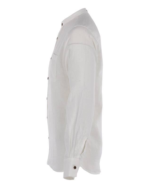 Pike Brothers 1923 Buccanoy Shirt linen ecru im Angebot