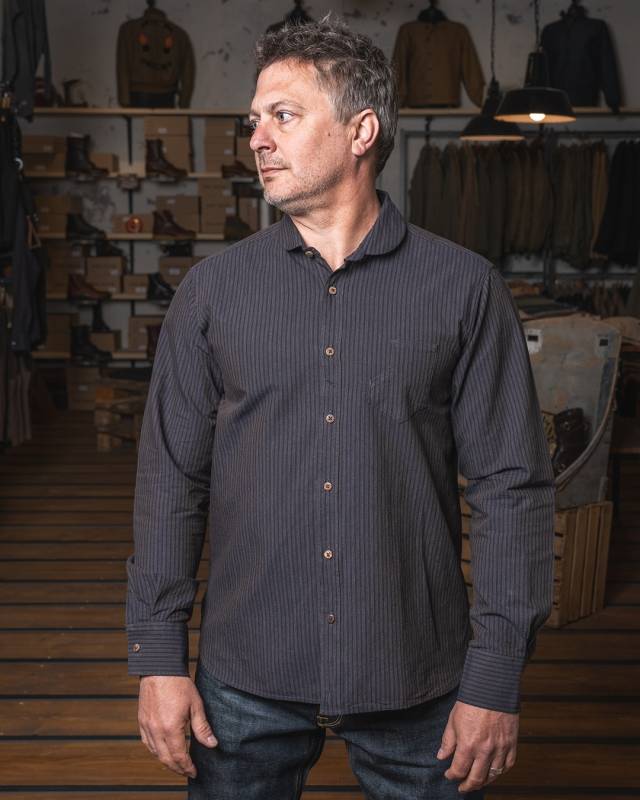 Pike Brothers 1908 Miner Shirt Hosai blue Black Friday
