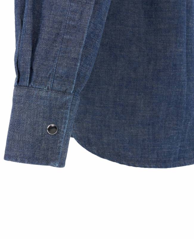 Pike Brothers 1952 Rider Shirt Japanese 9oz indigo Vatertagsangebot
