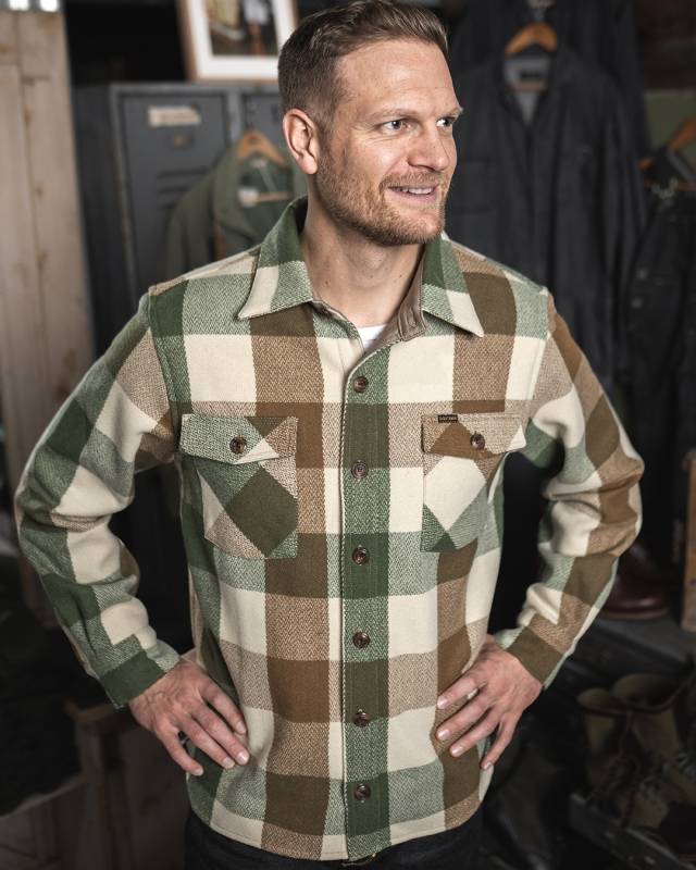 Pike Brothers 1943 CPO Shirt Ohio green Begrenzte Freigabe