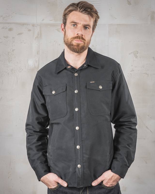 Pike Brothers 1967 CPO Shirt waxed navy Letzte 3 Tage